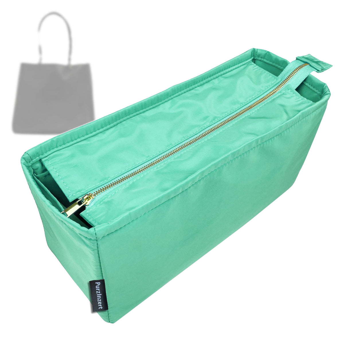 Bag Insert for (Parker Clay, Merkato Signature Tote) Organizer Tote Purse Organiser Liner Shaper [Premium Nylon Material]