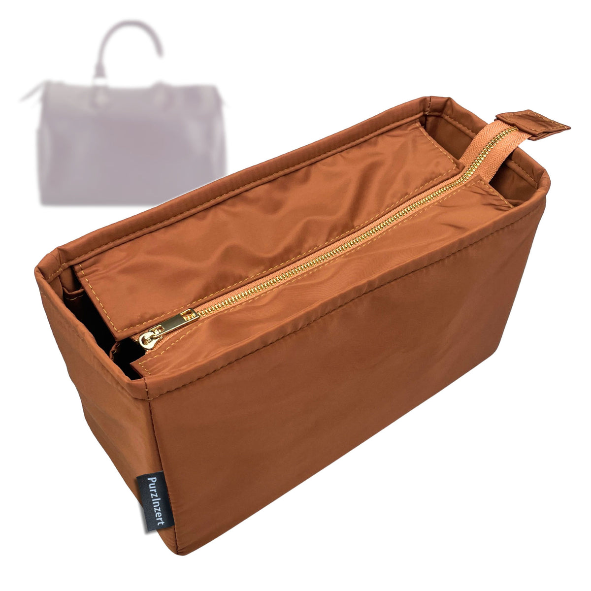 Bag Insert for (LV, Speedy 28) Organizer Tote Purse Organiser Liner Shaper [Premium Nylon Material]