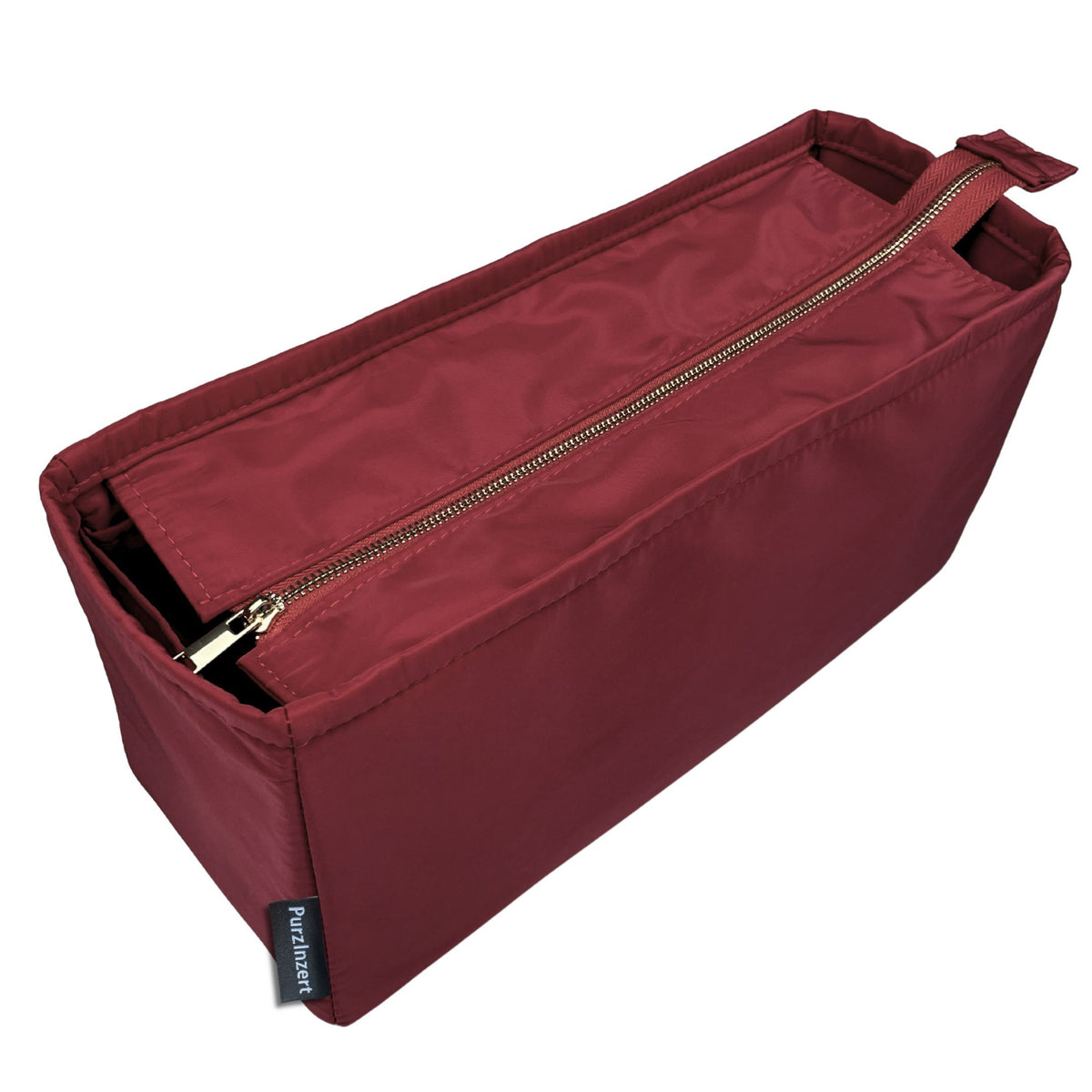 Bag Insert for (Celine, Medium FLAT SHOPPER IN Triomphe Canvas) Organizer of Nylon Fabric