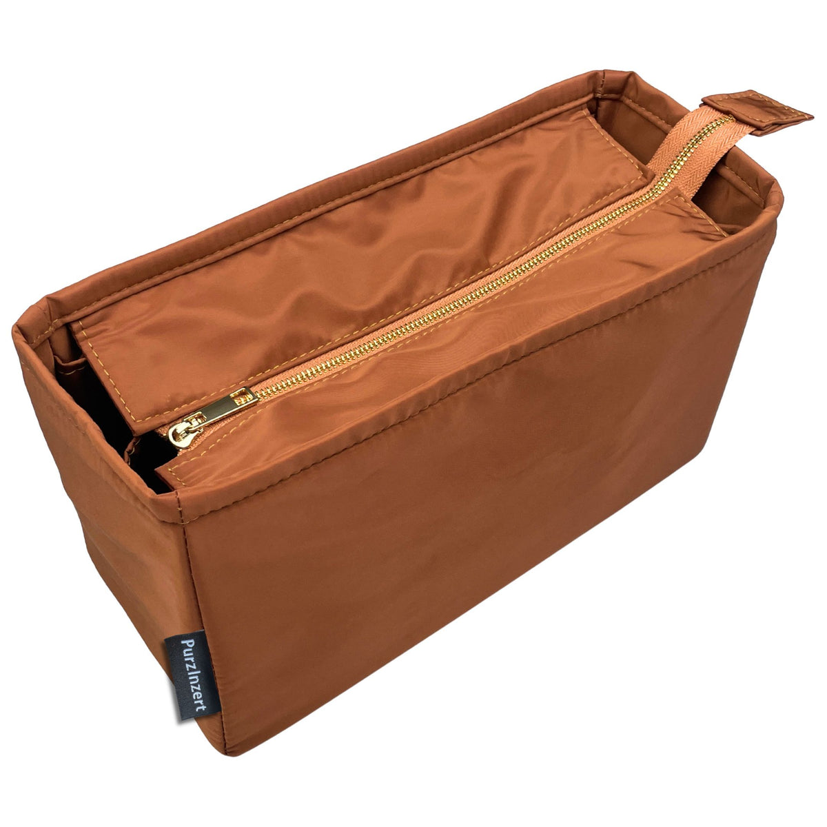 Bag Insert for (Baggu, Medium Nylon Bowler Bag 37cm) Organizer of Nylon Fabric