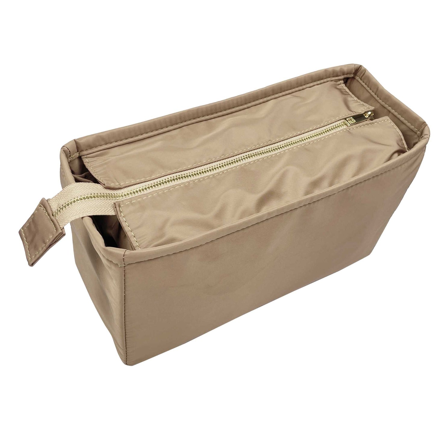 Bag Insert for (LV, OnTheGo GM (Large)) Organizer of Nylon Fabric