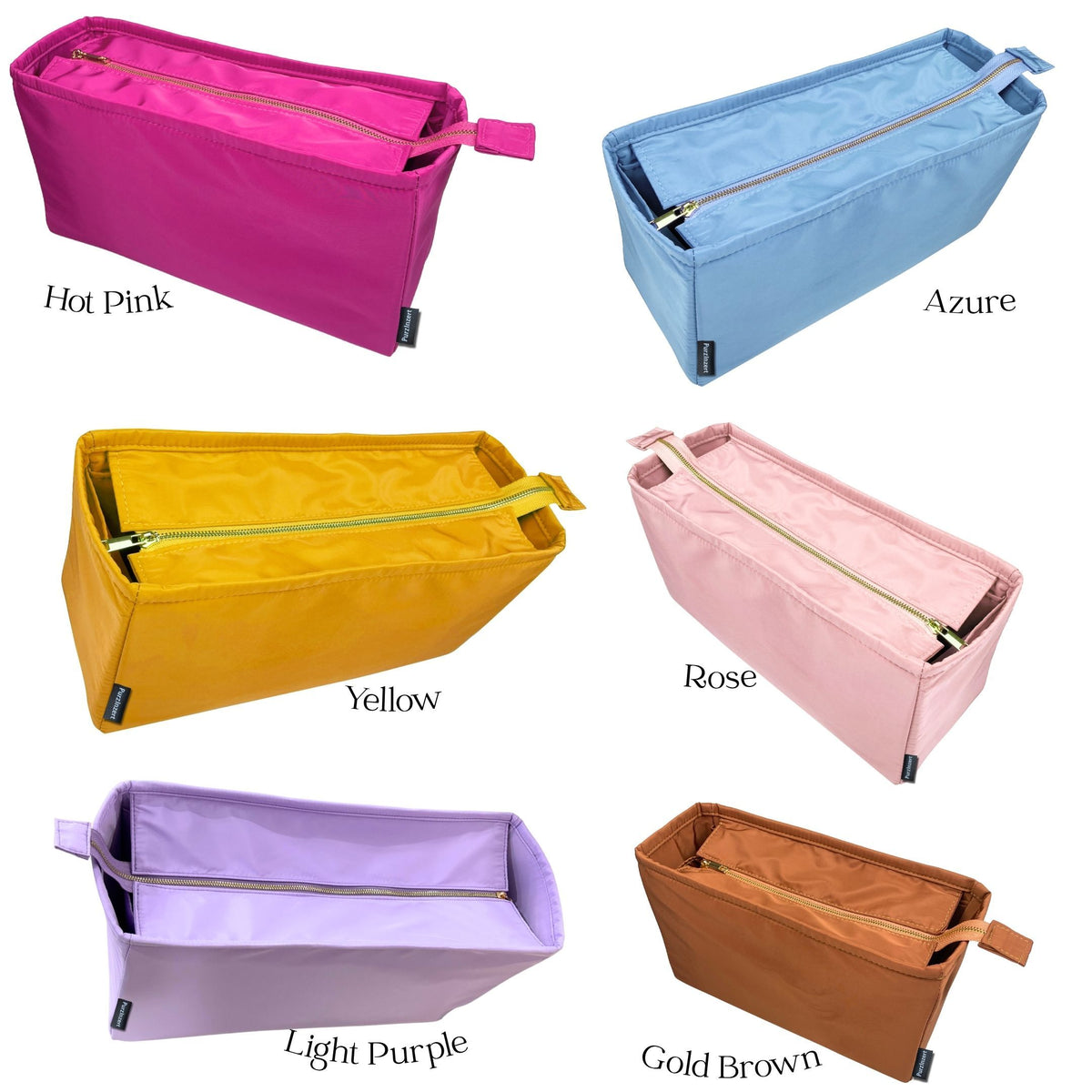Bag Insert for (Case Mate, Jelly Tote Bag) Organizer of Nylon Fabric