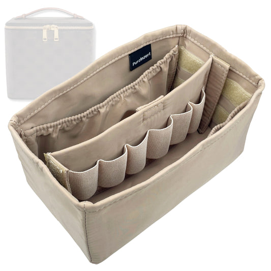 Bag Insert for (Celine, SQUARE VANITY CASE) Organizer Tote Purse Organiser Liner Shaper [Premium Nylon Material]