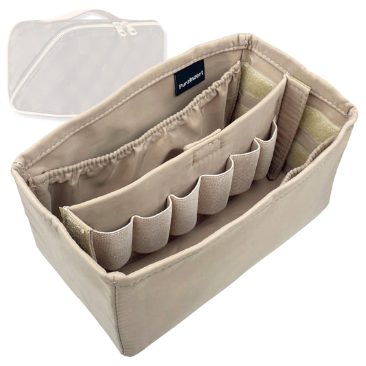 Bag Insert for (LV, M11750 Toiletry Bag) Organizer Tote Purse Organiser Liner Shaper [Premium Nylon Material]
