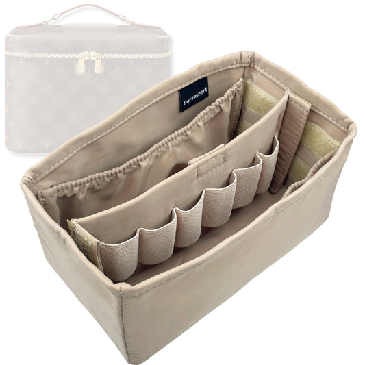 Bag Insert for (LV, Nice BB) Organizer Tote Purse Organiser Liner Shaper [Premium Nylon Material]