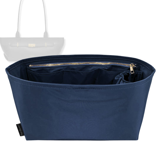 Bag Insert for (DeMellier, New York Shoulder) Organizer Tote Purse Organiser Liner Shaper [Premium Nylon Material]