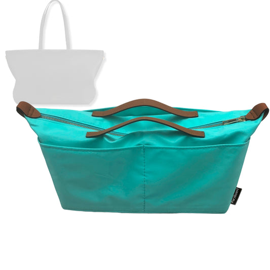 Bag Insert for (Cuyana, Small Easy Zipper Tote) Organizer Tote Purse Organiser Liner Shaper [Premium Nylon Material]