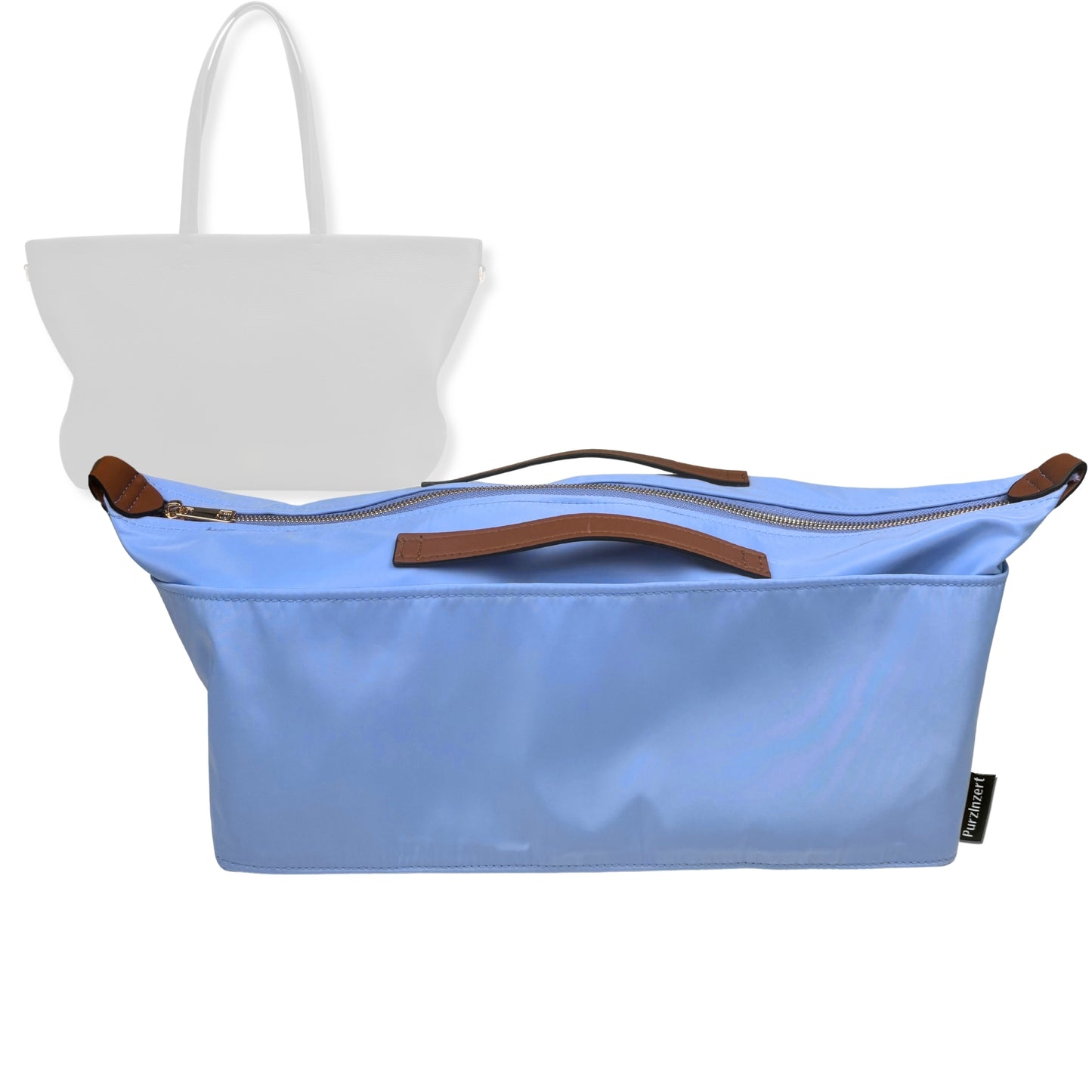 Bag Insert for (Cuyana, Classic Easy Zipper Tote) Organizer Tote Purse Organiser Liner Shaper [Premium Nylon Material]