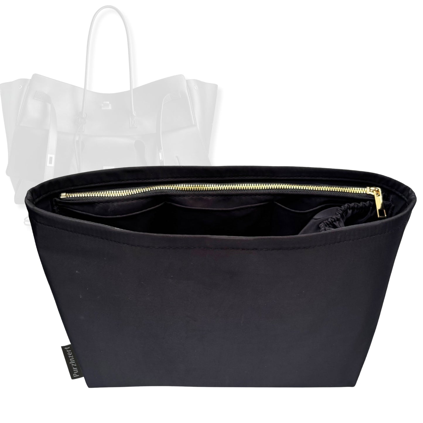 Bag Insert for (Balenciaga, Bel Air Carry All XL) Organizer Tote Purse Organiser Liner Shaper [Premium Nylon Material]