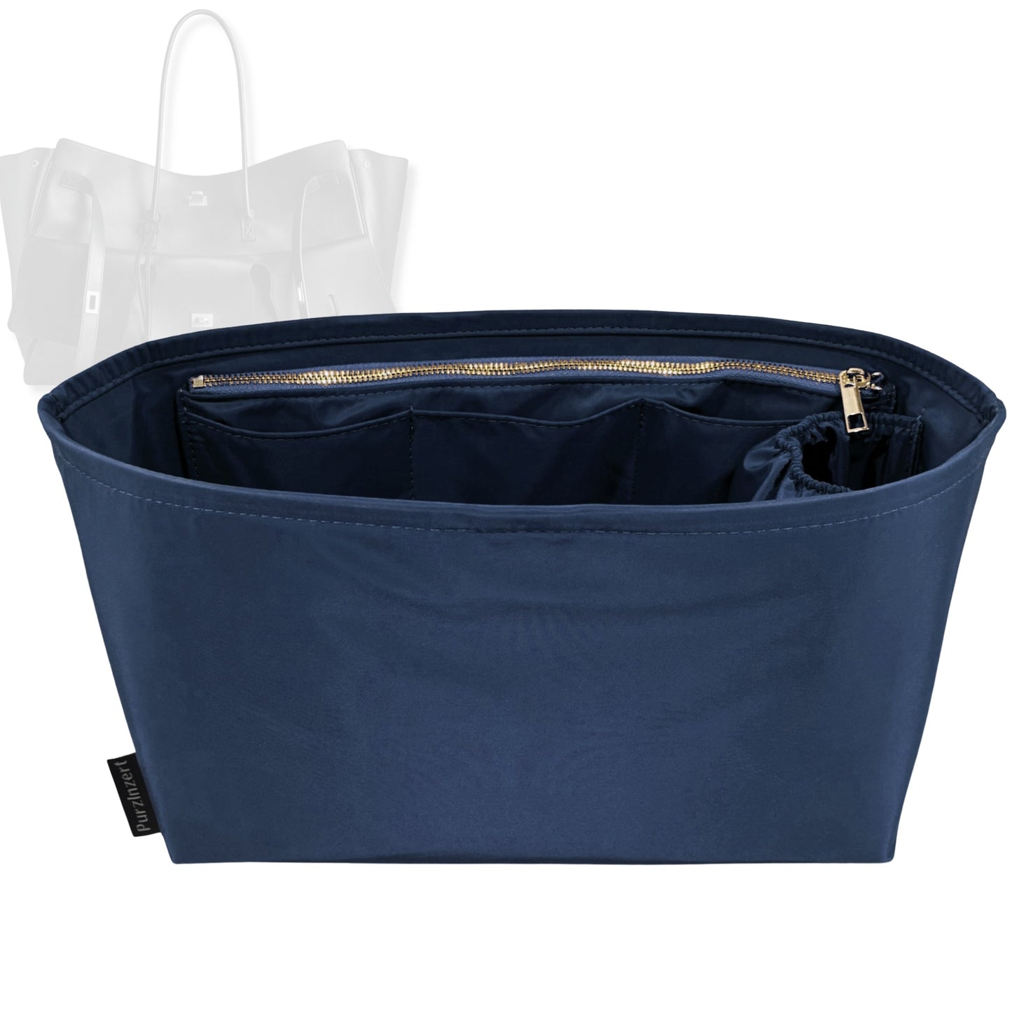 Bag Insert for (Balenciaga, Bel Air Carry All Small) Organizer Tote Purse Organiser Liner Shaper [Premium Nylon Material]