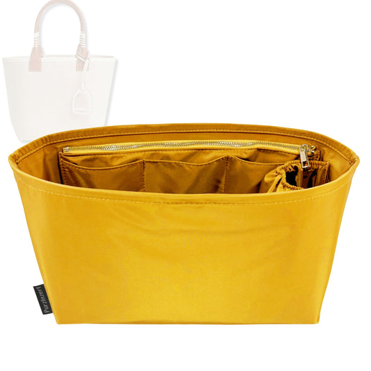 Bag Insert for (Hermes, Steeple Tote 25) Organizer Tote Purse Organiser Liner Shaper [Premium Nylon Material]