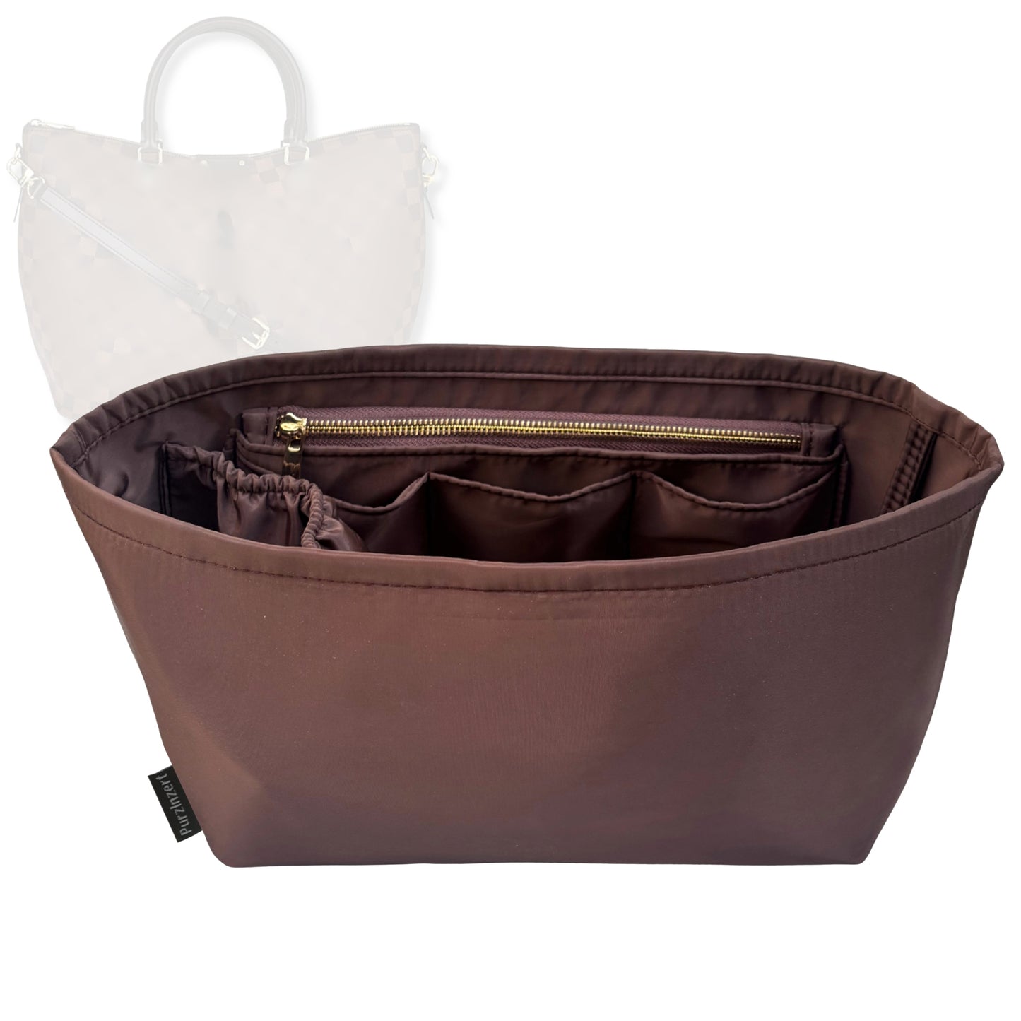 Bag Insert for (LV, Siena MM (Medium)) Organizer Tote Purse Organiser Liner Shaper [Premium Nylon Material]