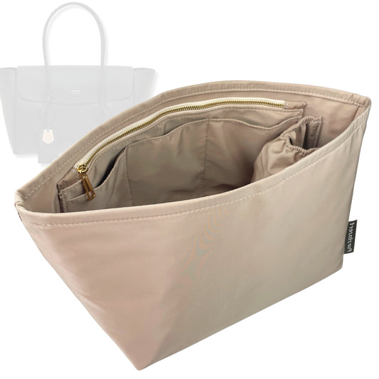 Bag Insert for (Ferragamo, East-West tote bag (S)) Organizer Tote Purse Organiser Liner Shaper [Premium Nylon Material]