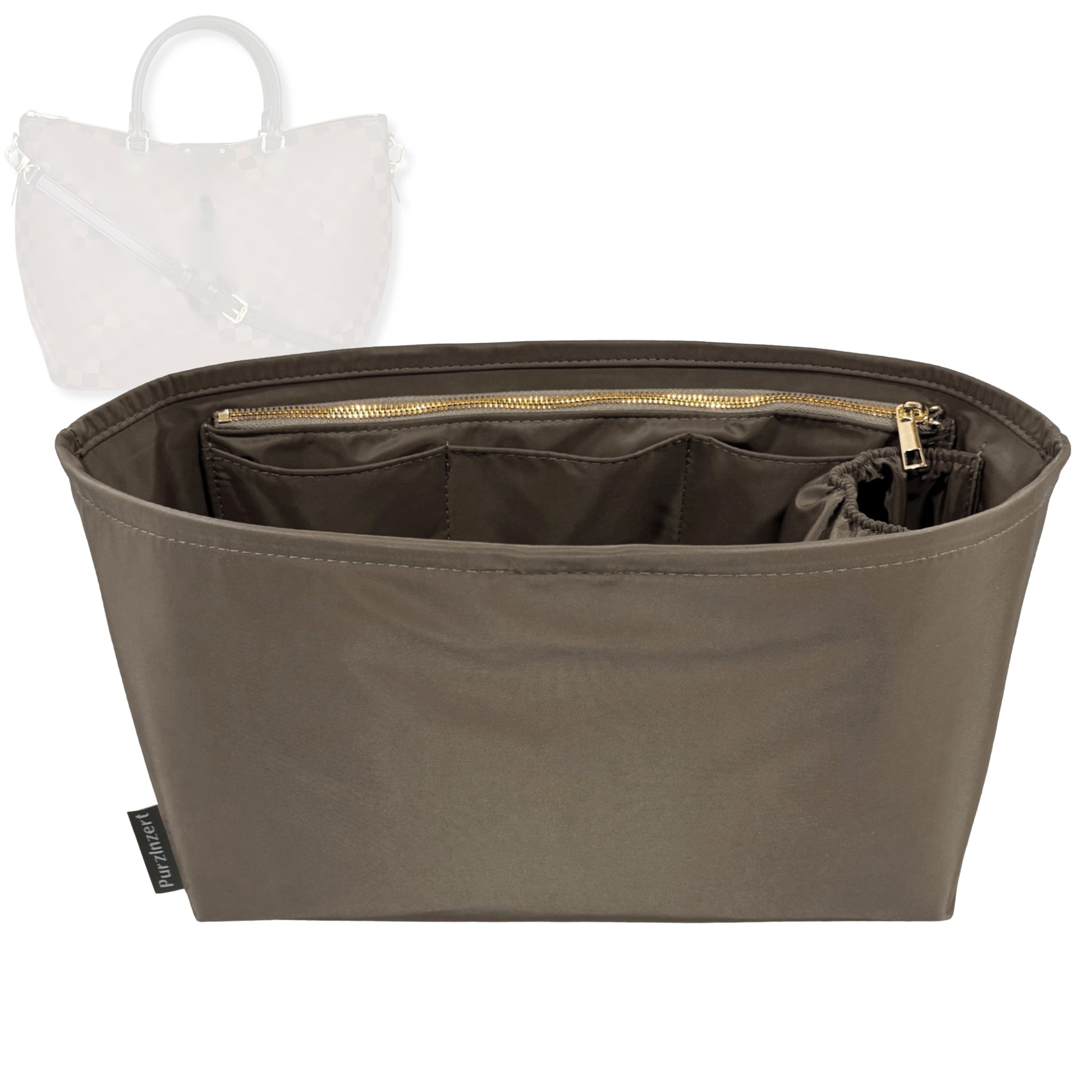 Bag Insert for (LV, Siena PM (Small)) Organizer Tote Purse Organiser Liner Shaper [Premium Nylon Material]