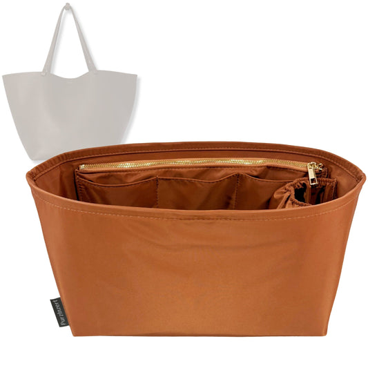 Bag Insert for (Gucci, Rajah large tote) Organizer Tote Purse Organiser Liner Shaper [Premium Nylon Material]