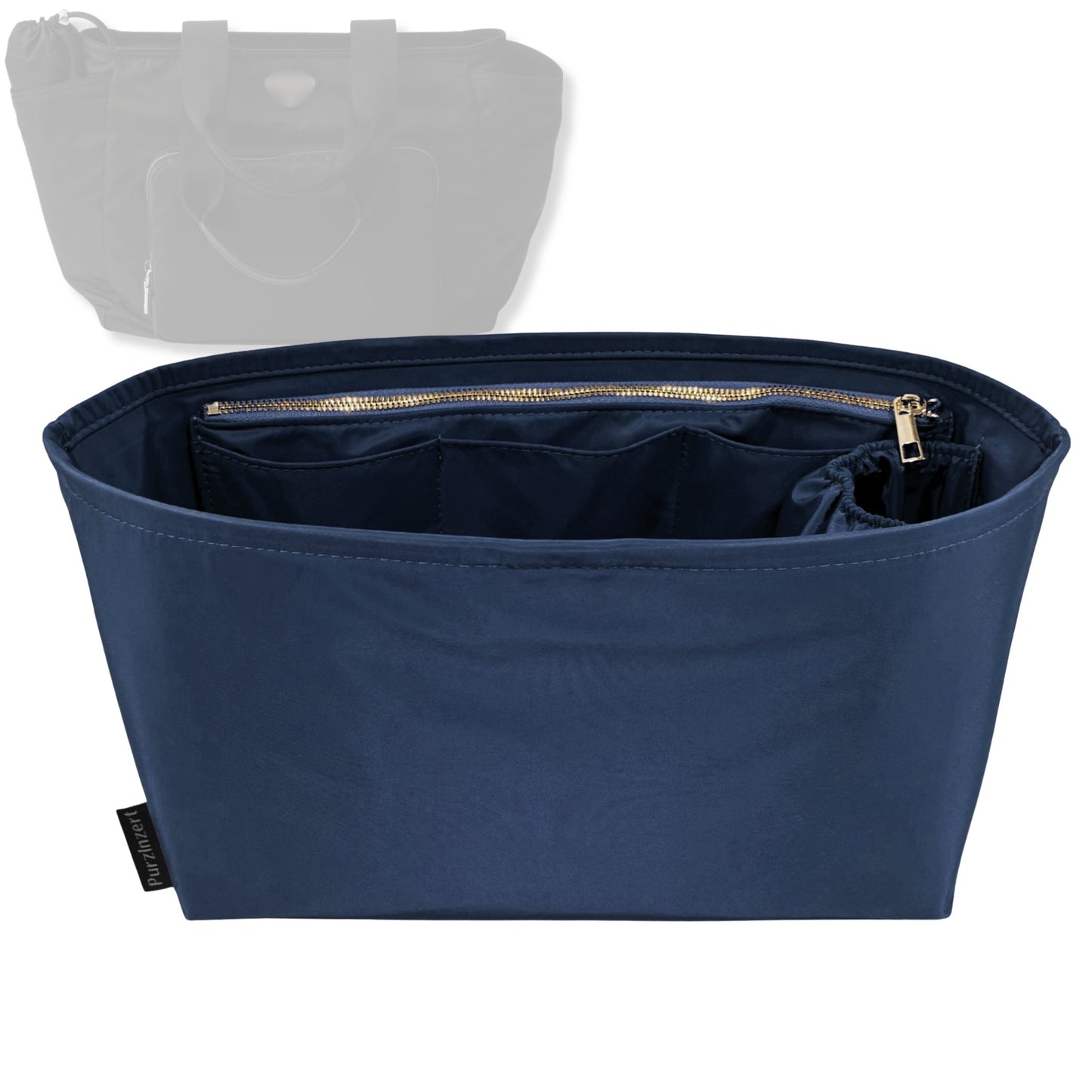 Bag Insert for (Prada, Re-Nylon baby bag) Organizer Tote Purse Organiser Liner Shaper [Premium Nylon Material]