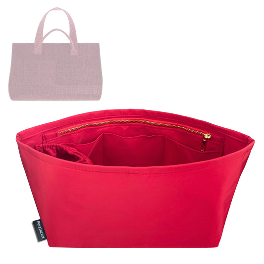 Bag Insert for (Curves by Sean Brown, Curves Knit Tote) Organizer Tote Purse Organiser Liner Shaper [Premium Nylon Material]