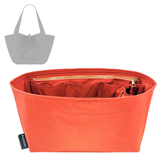 Bag Insert for (Saint Laurent (YSL), LE 5 A 7 Small Bea) Organizer Tote Purse Organiser Liner Shaper [Premium Nylon Material]