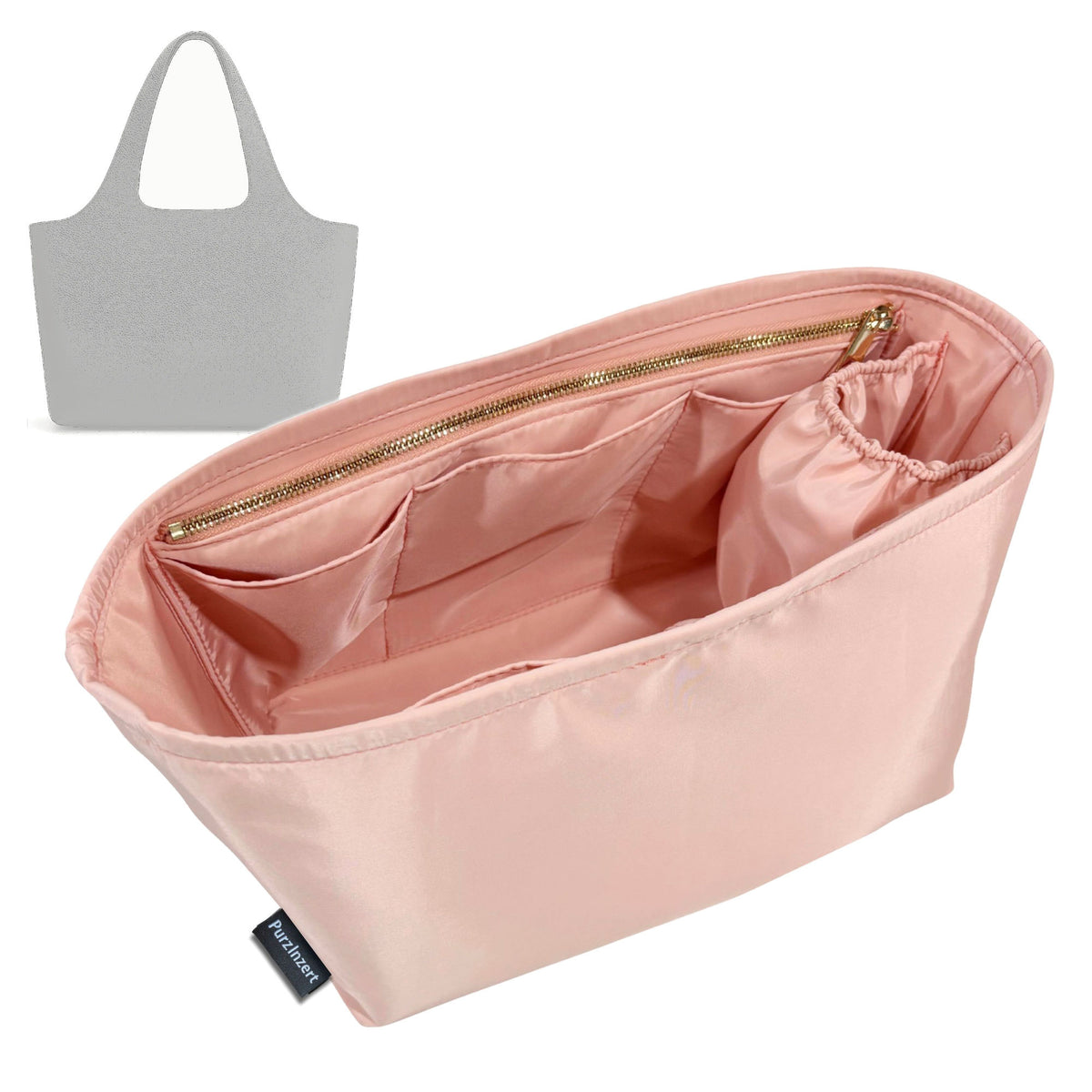 Bag Insert for (Cuyana, System Tote 16-inch) Organizer Tote Purse Organiser Liner Shaper [Premium Nylon Material]