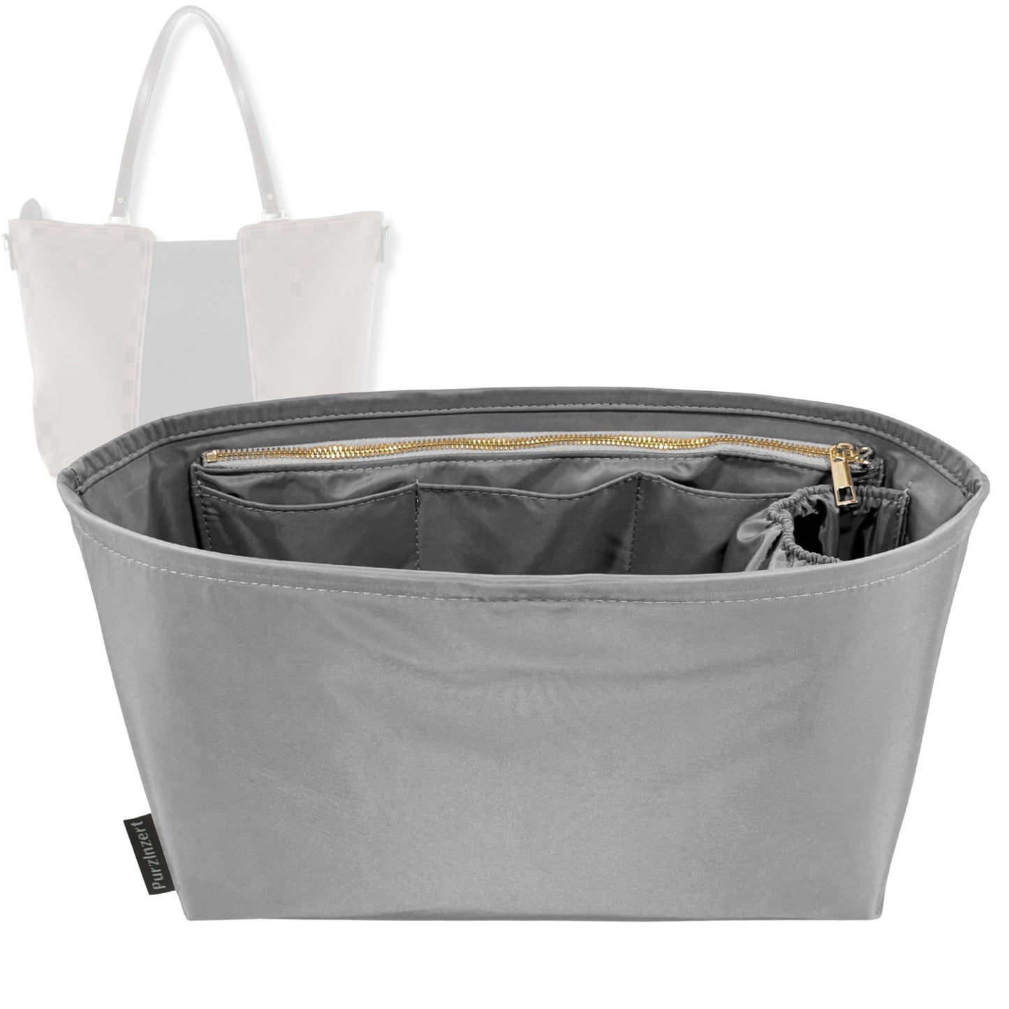 Bag Insert for (LV, Jersey Bag) Organizer Tote Purse Organiser Liner Shaper [Premium Nylon Material]
