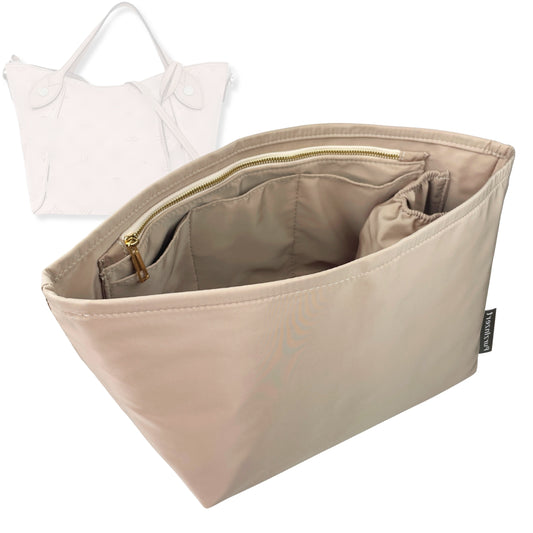 Bag Insert for (LV, Hina MM (Medium)) Organizer Tote Purse Organiser Liner Shaper [Premium Nylon Material]