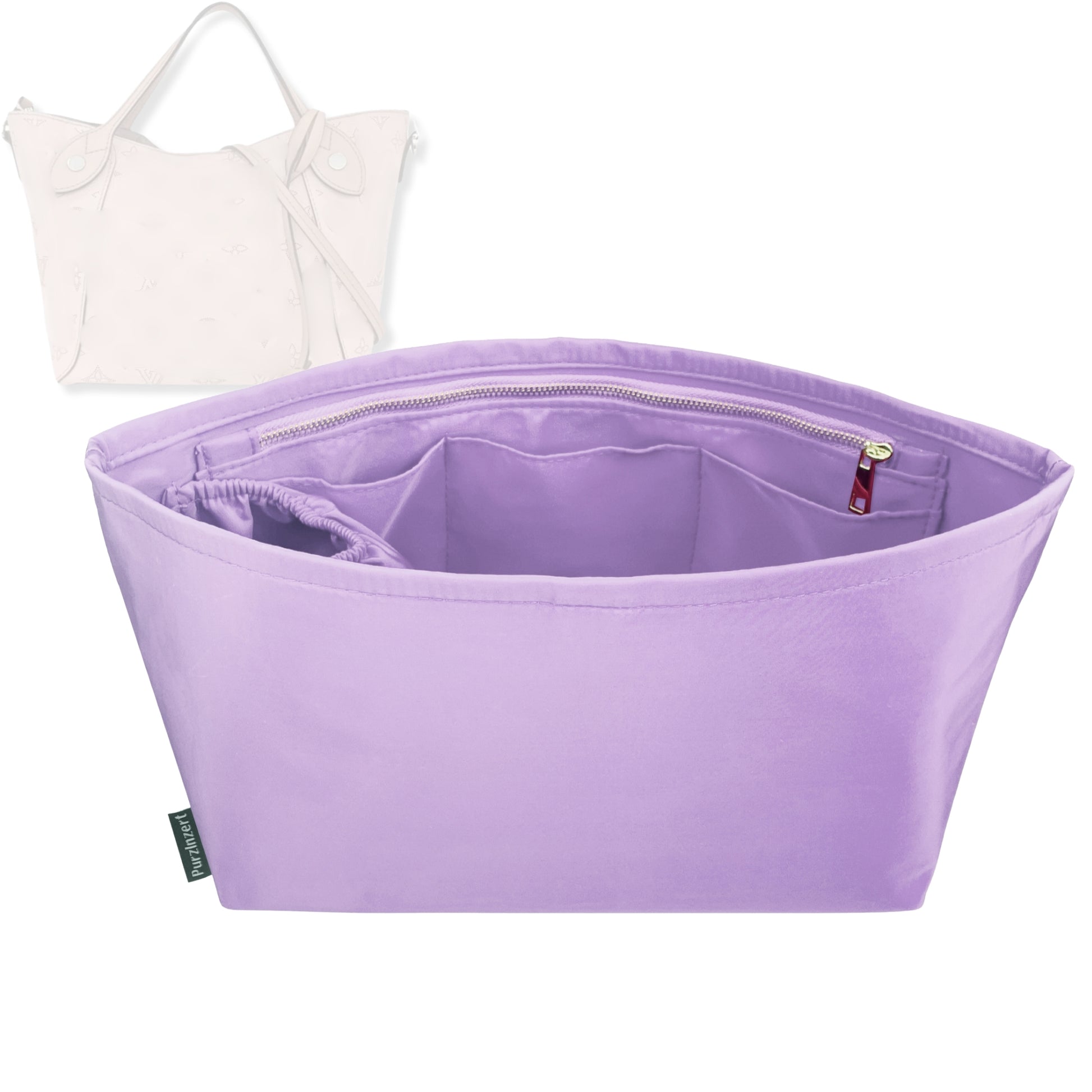 Bag Insert for (LV, Hina PM (Small)) Organizer Tote Purse Organiser Liner Shaper [Premium Nylon Material]