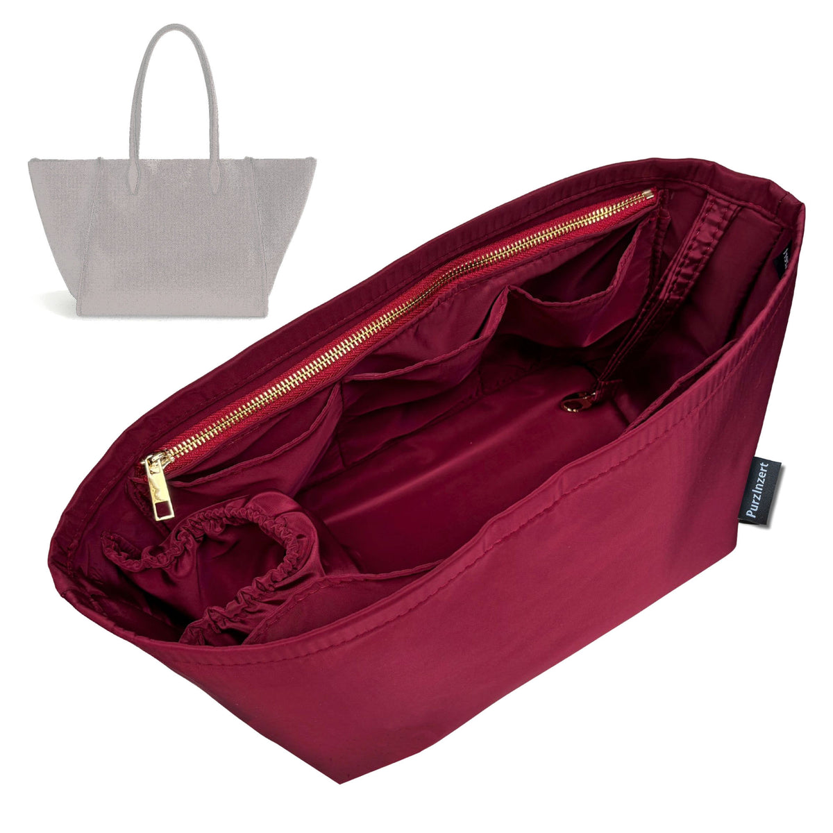 Bag Insert for (Madewell, The Lexington Tote) Organizer Tote Purse Organiser Liner Shaper [Premium Nylon Material]