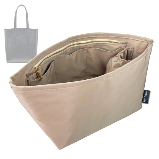 Bag Insert for (Aspinal of London, Essential Tote) Organizer Tote Purse Organiser Liner Shaper [Premium Nylon Material]