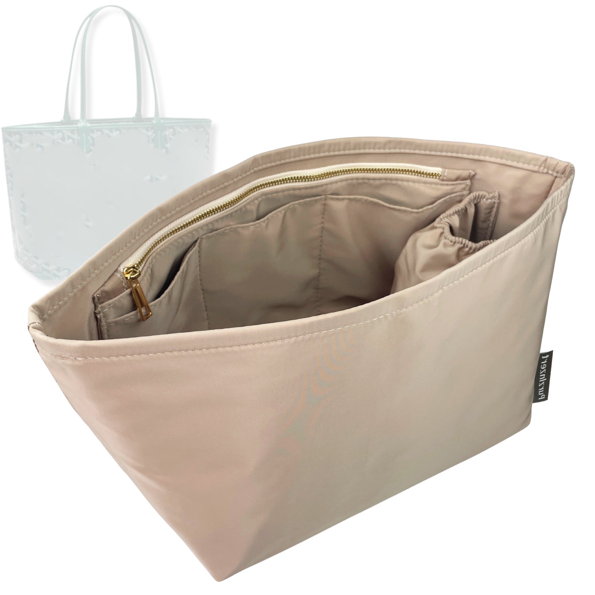 Bag Insert for (Goyard, Artois PM (Small)) Organizer Tote Purse Organiser Liner Shaper [Premium Nylon Material]