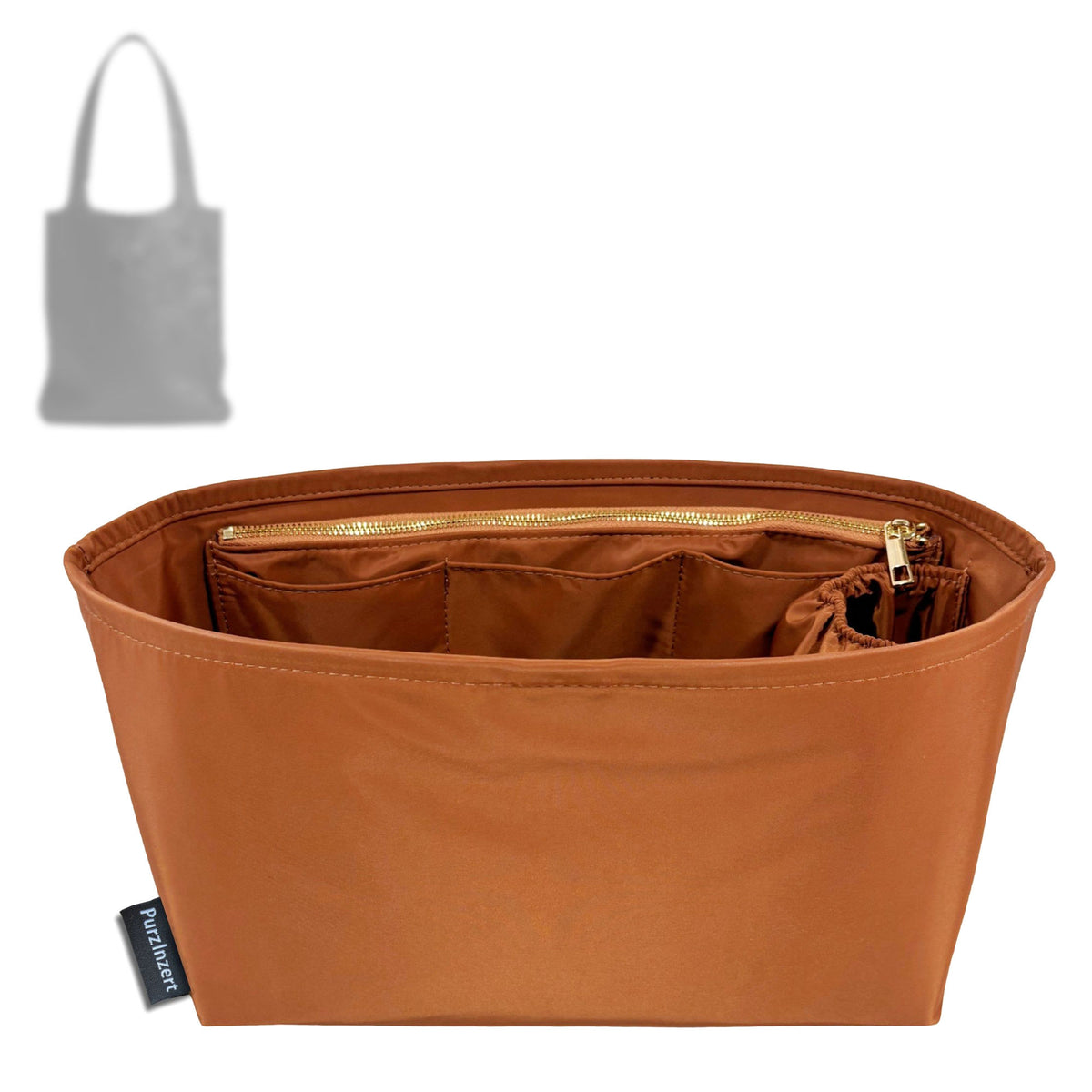 Bag Insert for (Bottega Veneta, Veneto Tote) Organizer Tote Purse Organiser Liner Shaper [Premium Nylon Material]