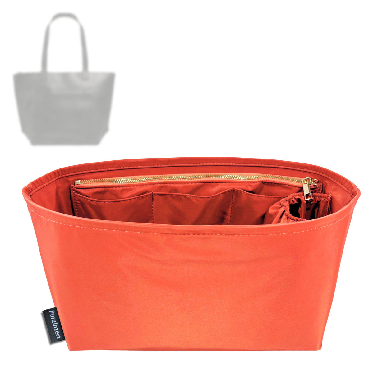 Bag Insert for (Parker Clay, Entoto Zip Tote) Organizer Tote Purse Organiser Liner Shaper [Premium Nylon Material]
