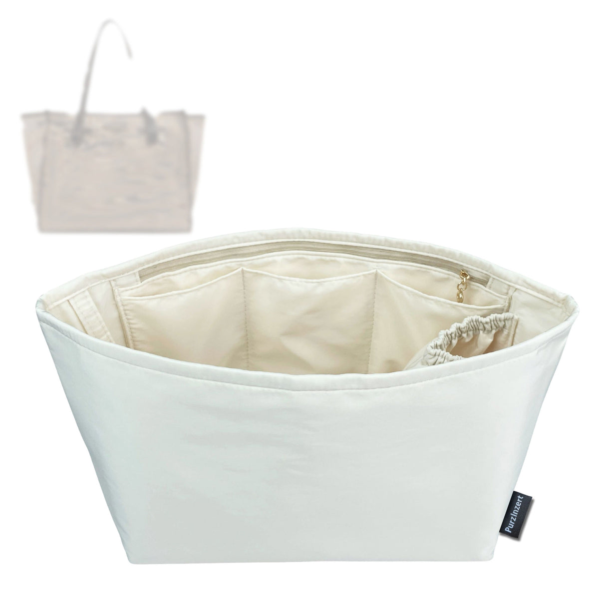 Bag Insert for (Gianni Chiarini, MARCELLA) Organizer Tote Purse Organiser Liner Shaper [Premium Nylon Material]