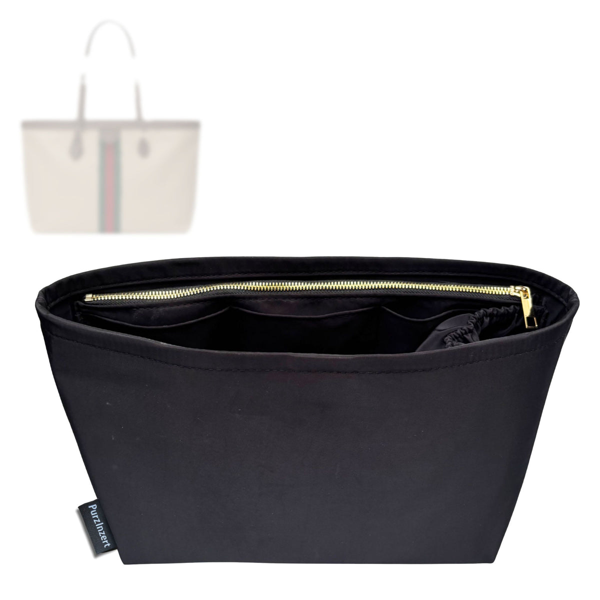 Bag Insert for (Gucci, Ophidia Large Tote Bag 631685) Organizer Tote Purse Organiser Liner Shaper [Premium Nylon Material]