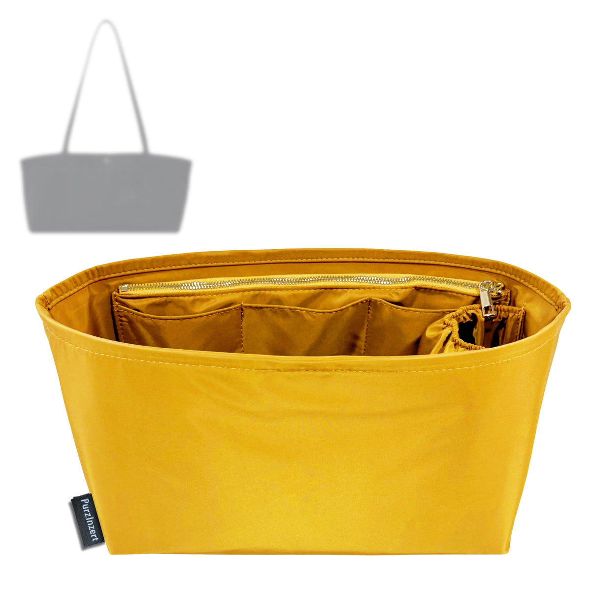 Bag Insert for (The Row, Idaho Shoulder Bag) Organizer Tote Purse Organiser Liner Shaper [Premium Nylon Material]