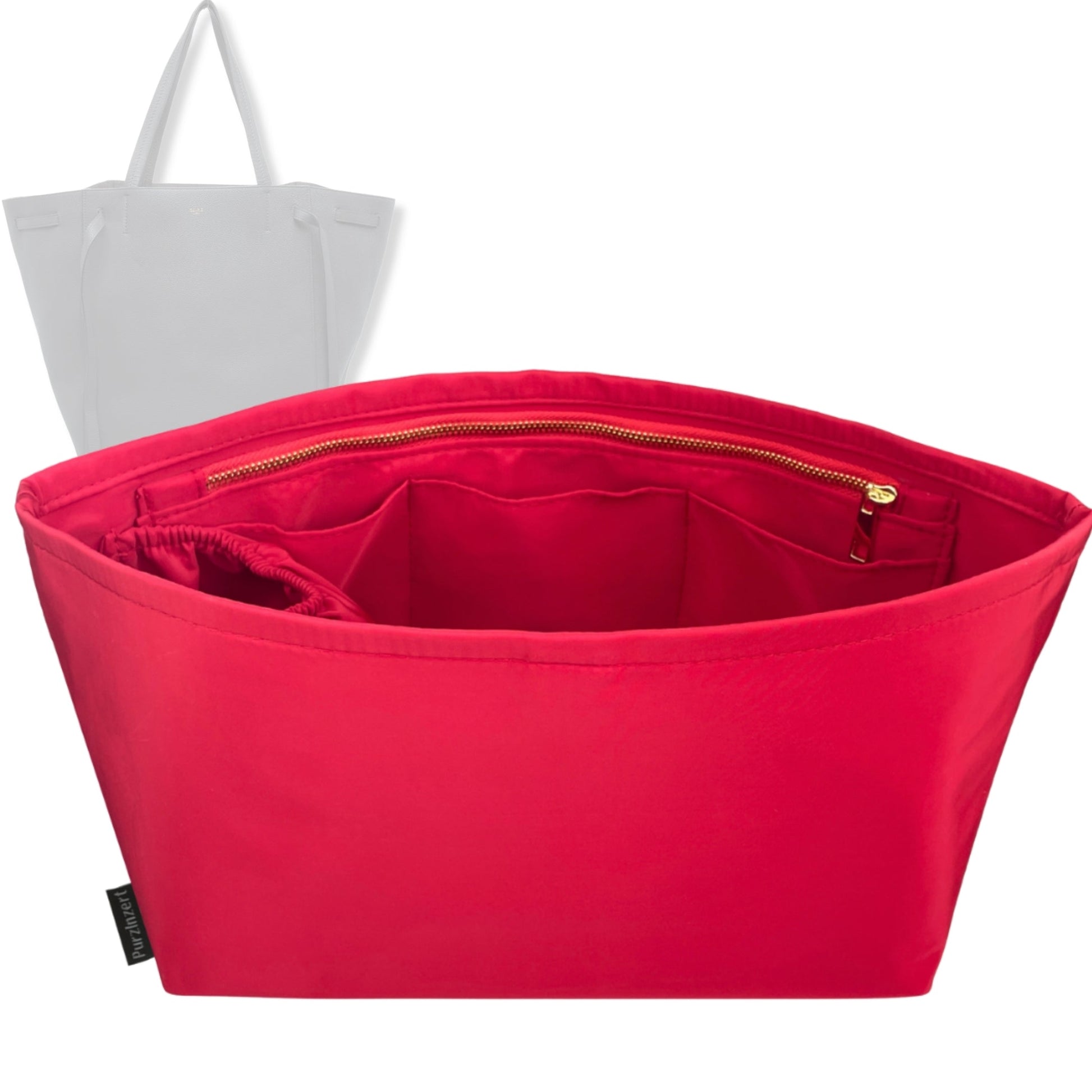 Bag Insert for (Celine, Small Cabas Phantom) Organizer Tote Purse Organiser Liner Shaper [Premium Nylon Material]