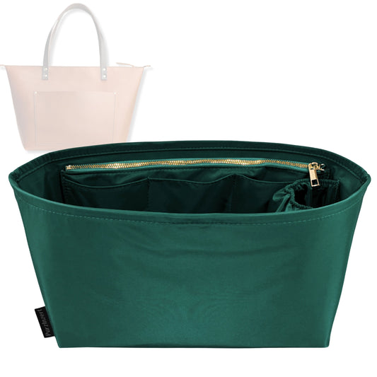 Bag Insert for (Portland Leather Goods, Zipper Tote Medium) Organizer Tote Purse Organiser Liner Shaper [Premium Nylon Material]
