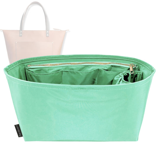 Bag Insert for (Portland Leather Goods, Zipper Tote Large) Organizer Tote Purse Organiser Liner Shaper [Premium Nylon Material]