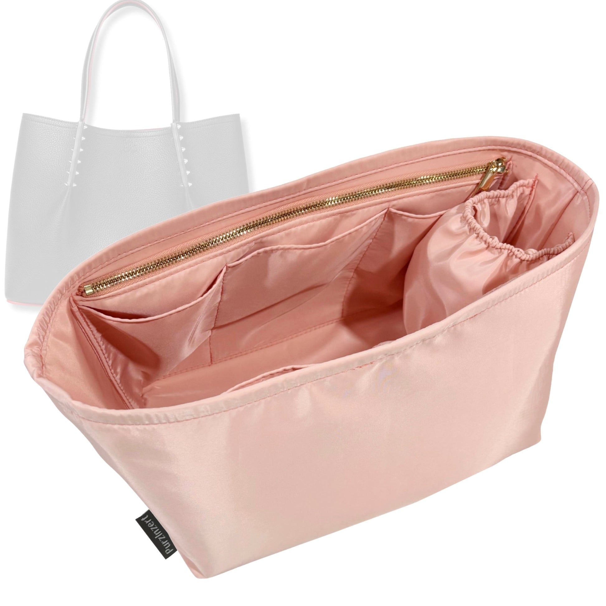 Bag Insert for (Christian Louboutin, Cabarock Large Tote) Organizer Tote Purse Organiser Liner Shaper [Premium Nylon Material]