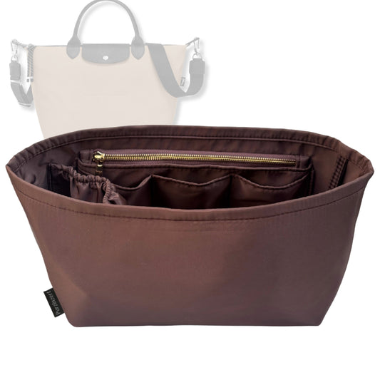 Bag Insert for (Longchamp, Le Pliage Energy L Handbag) Organizer Tote Purse Organiser Liner Shaper [Premium Nylon Material]