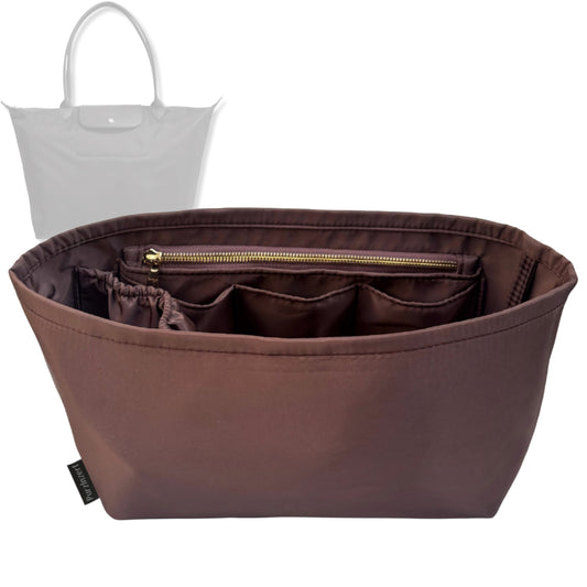 Bag Insert for (Longchamp, Le Pliage Néo Tote Small) Organizer Tote Purse Organiser Liner Shaper [Premium Nylon Material]