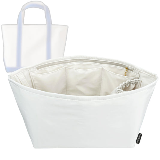 Bag Insert for (L.L.Bean, Boat and Tote - Large) Organizer Tote Purse Organiser Liner Shaper [Premium Nylon Material]