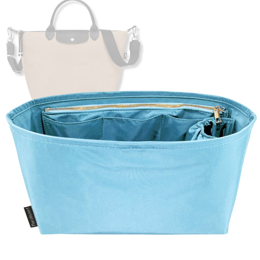 Bag Insert for (Longchamp, Le Pliage Xtra L Handbag) Organizer Tote Purse Organiser Liner Shaper [Premium Nylon Material]
