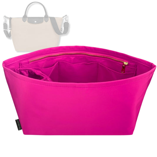 Bag Insert for (Longchamp, Le Pliage Xtra S Handbag) Organizer Tote Purse Organiser Liner Shaper [Premium Nylon Material]