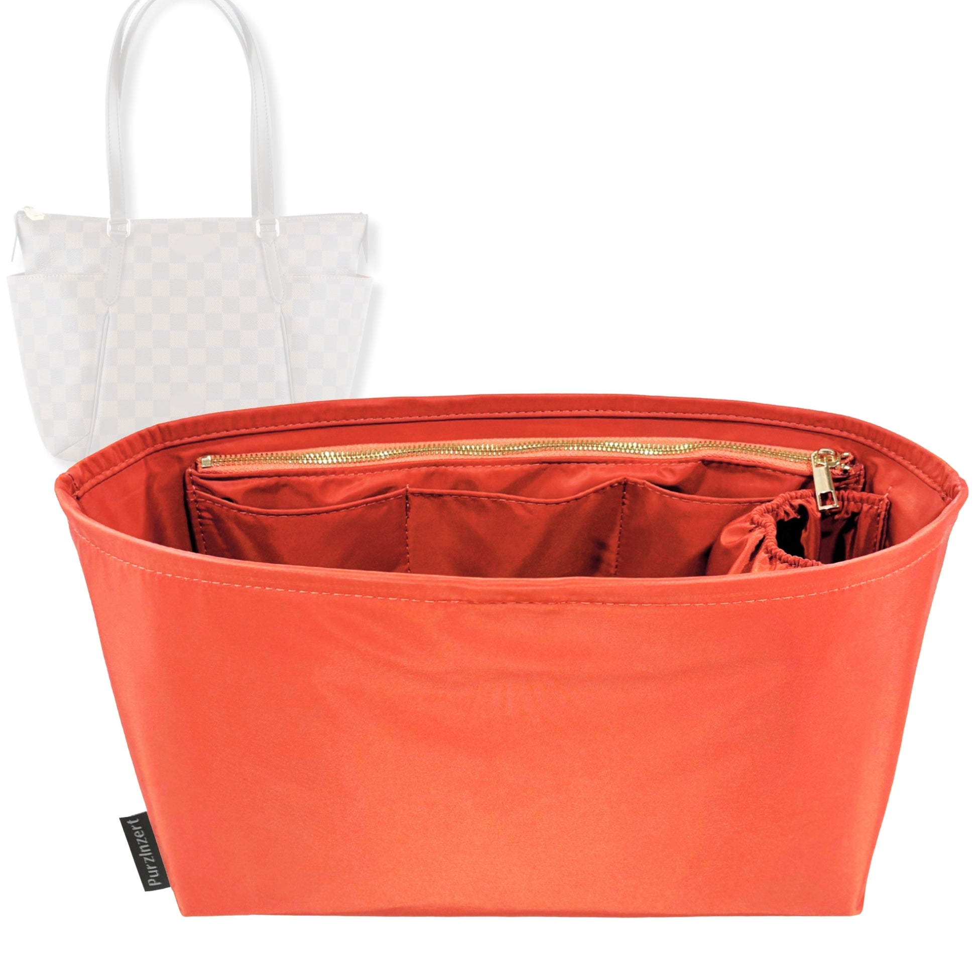 Bag Insert for (LV, Totally MM (Medium)) Organizer Tote Purse Organiser Liner Shaper [Premium Nylon Material]