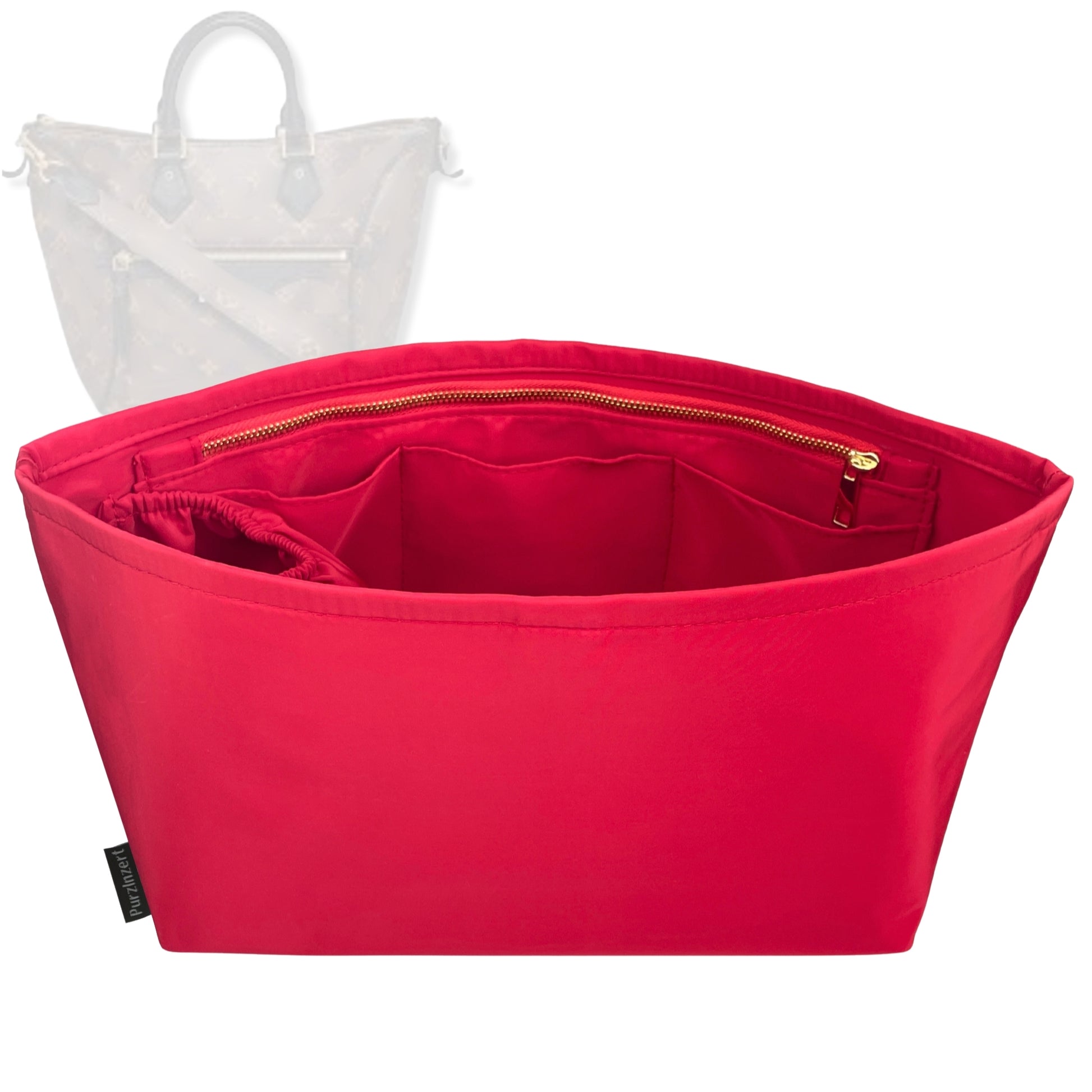 Bag Insert for (LV, Tournella PM (Small)) Organizer Tote Purse Organiser Liner Shaper [Premium Nylon Material]