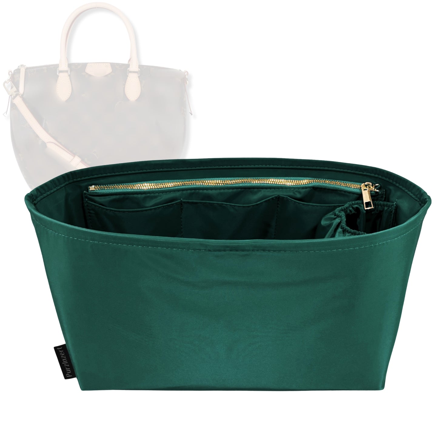 Bag Insert for (LV, Turenne MM (Medium)) Organizer Tote Purse Organiser Liner Shaper [Premium Nylon Material]