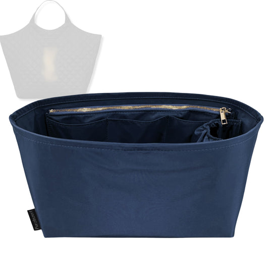 Bag Insert for (Saint Laurent (YSL), ICARE maxi shopping bag in quilted lambskin) Organizer Tote Purse Organiser Liner Shaper [Premium Nylon Material]