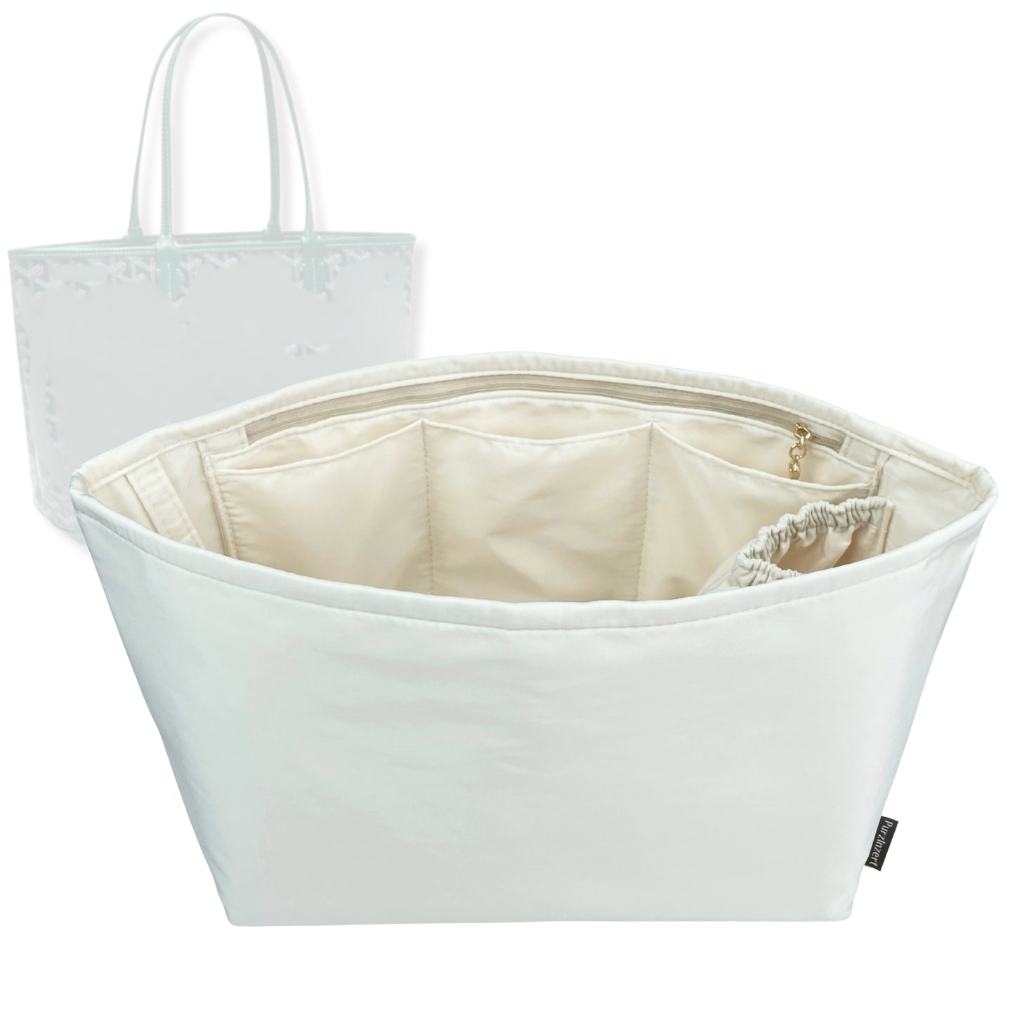 Bag Insert for (Goyard, Artois GM (Large)) Organizer Tote Purse Organiser Liner Shaper [Premium Nylon Material]