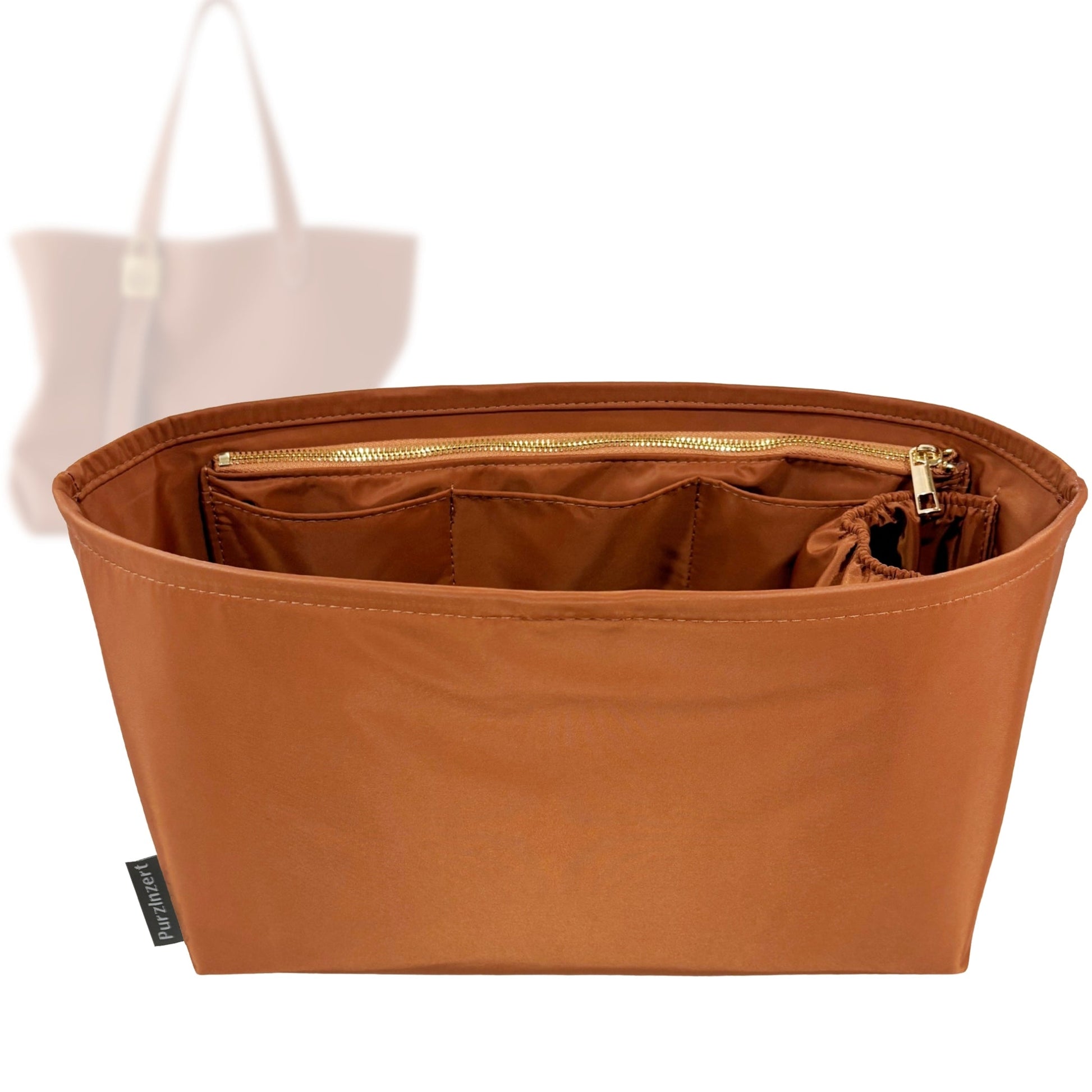 Bag Insert for (LV, Low Key Cabas MM) Organizer Tote Purse Organiser Liner Shaper [Premium Nylon Material]