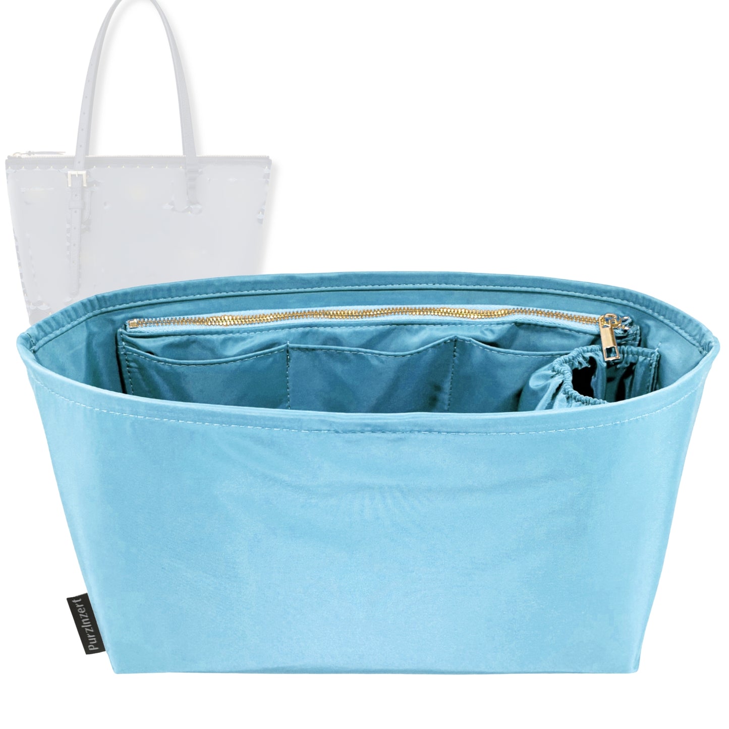 Bag Insert for (, Daily Battle 35 Zip) Organizer Tote Purse Organiser Liner Shaper [Premium Nylon Material]